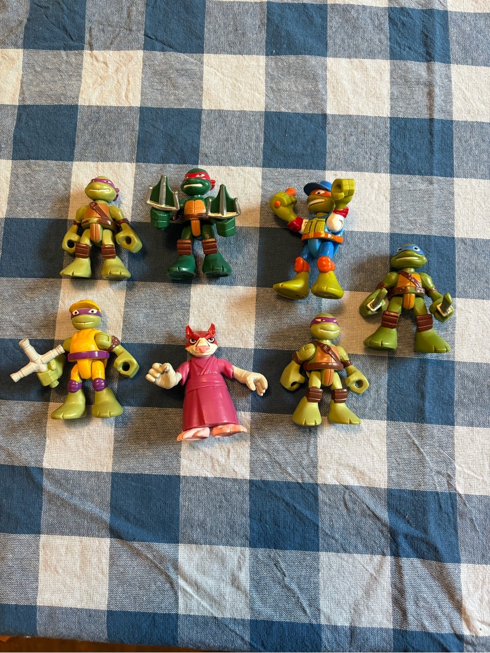 Teenage Mutant Ninja Turtles Kids Action Figure Set - 3in figures